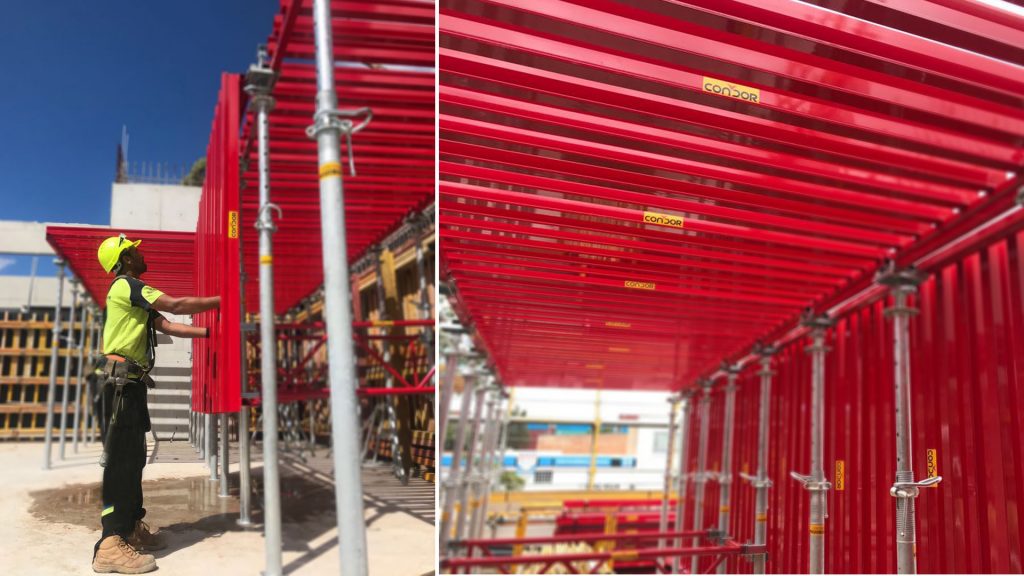 Systeme de coffrage pour dalles Alu-GD